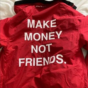 Make money not friends FIFTY KARAT winter jacket